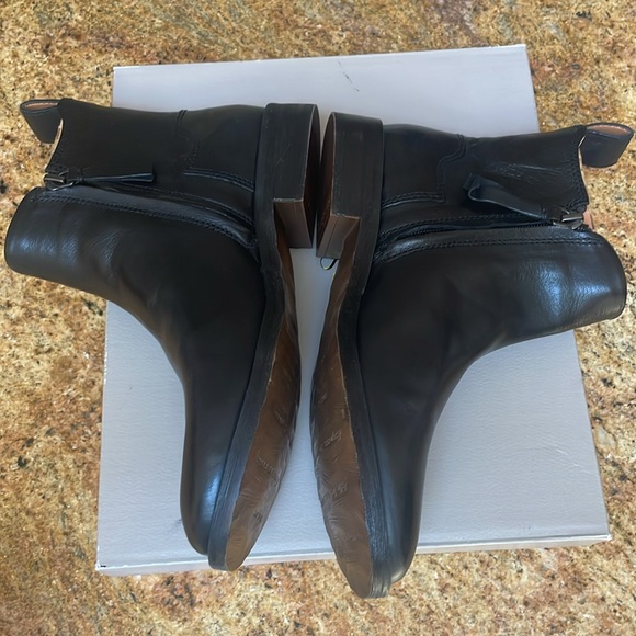 Franco Sarto Black Leather LINC Chelsea Boots Size 6.5 - Picture 4 of 5